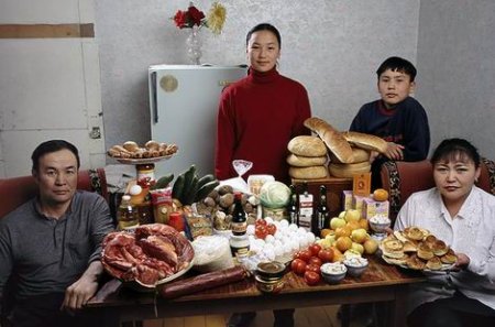 Монголия. Семья Бацуури, Улан-Батор. Затраты $40.02