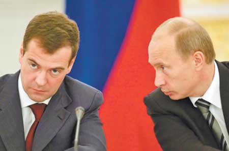 Западная система начинает поддерживать Медведева в России сегодня?..